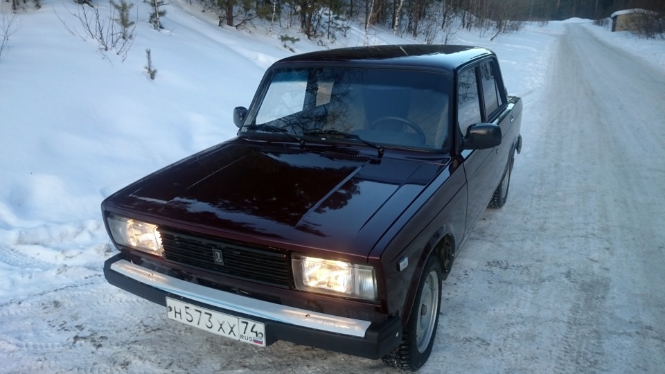 После полировки — Lada 21053