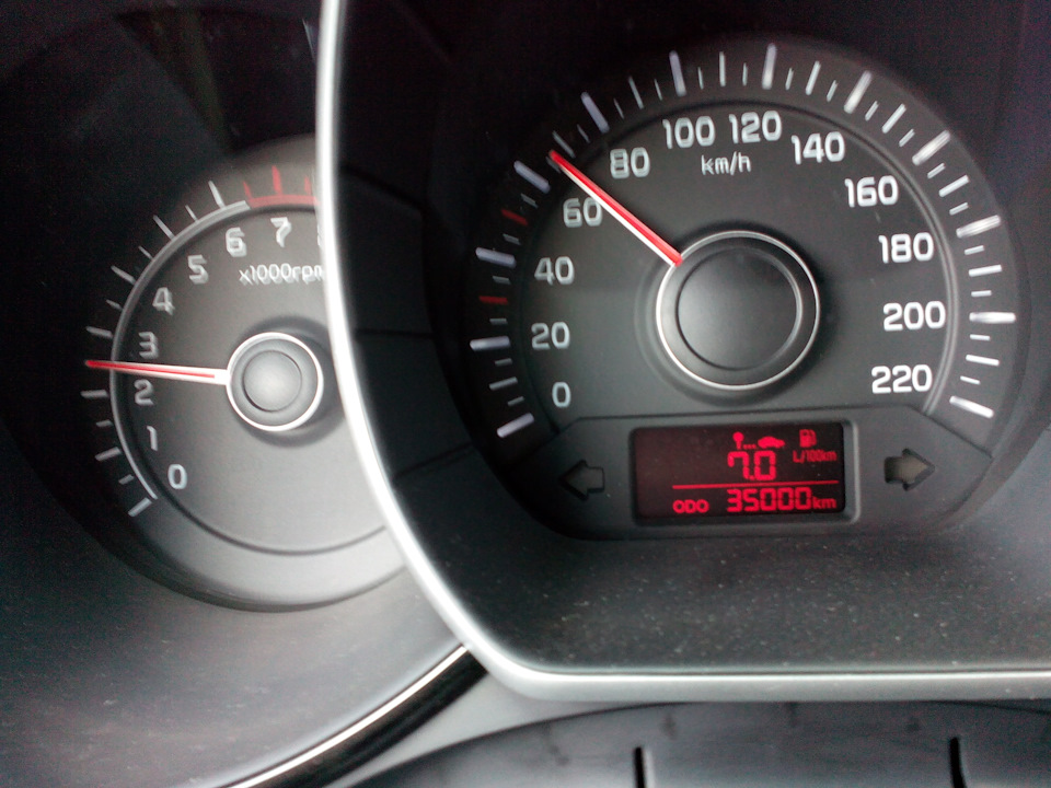 Photo from the logbook KIA Rio (3G)