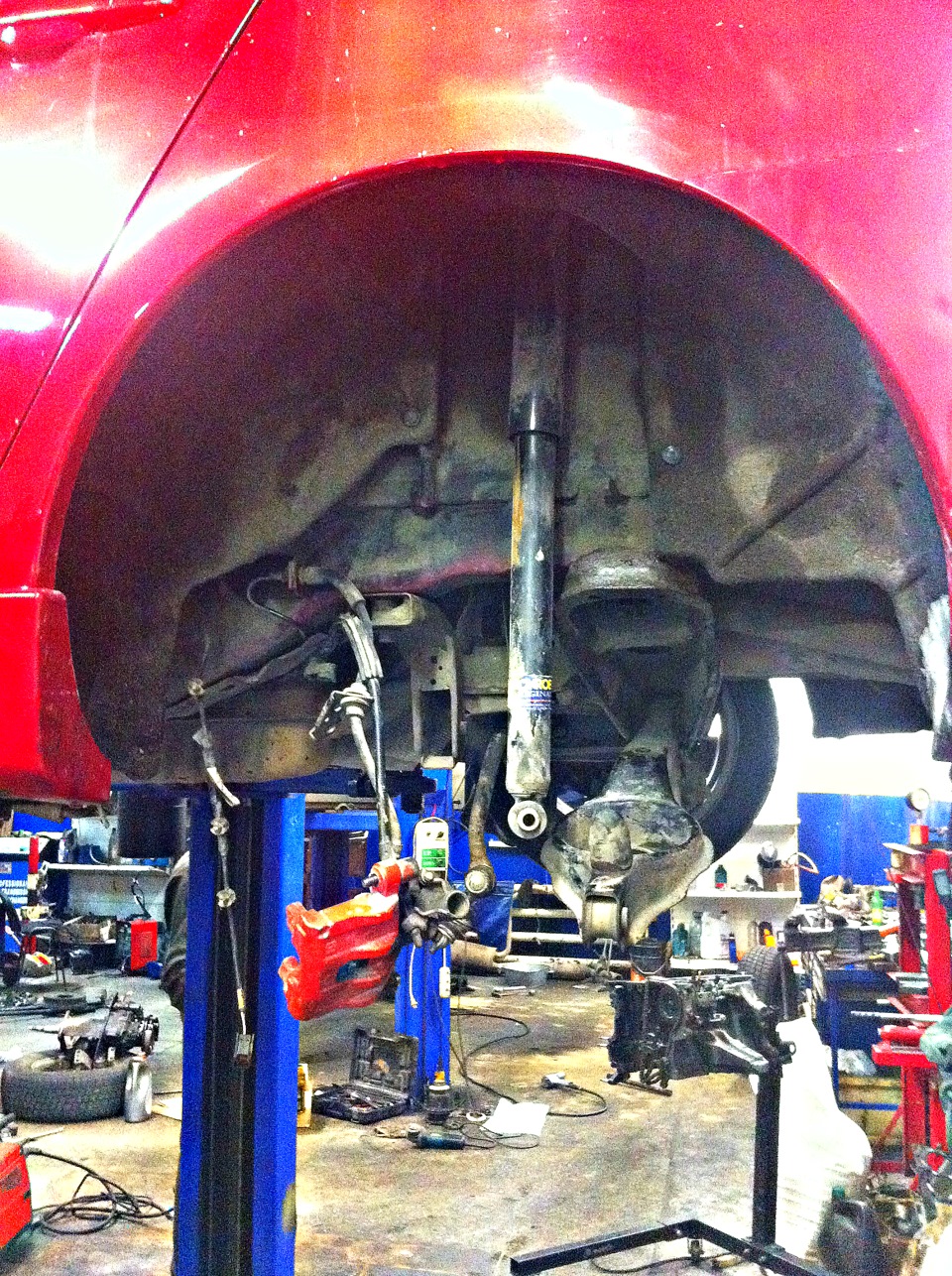 в разобранном виде — Mazda 3 (1G) BK