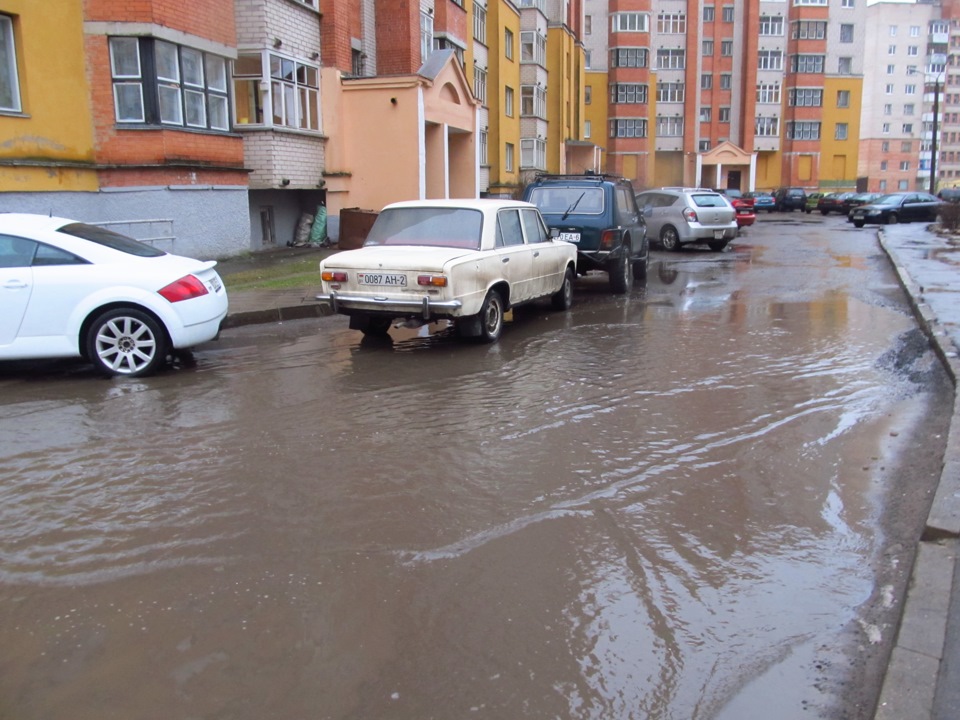 Новый метод антислива — Lada 2101