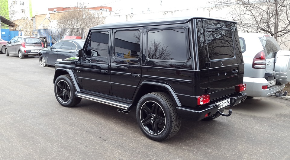 Ни царапин, ни следов от рук, ни паутинки. Новьё! — Mercedes-Benz G-Class (W463 1G)