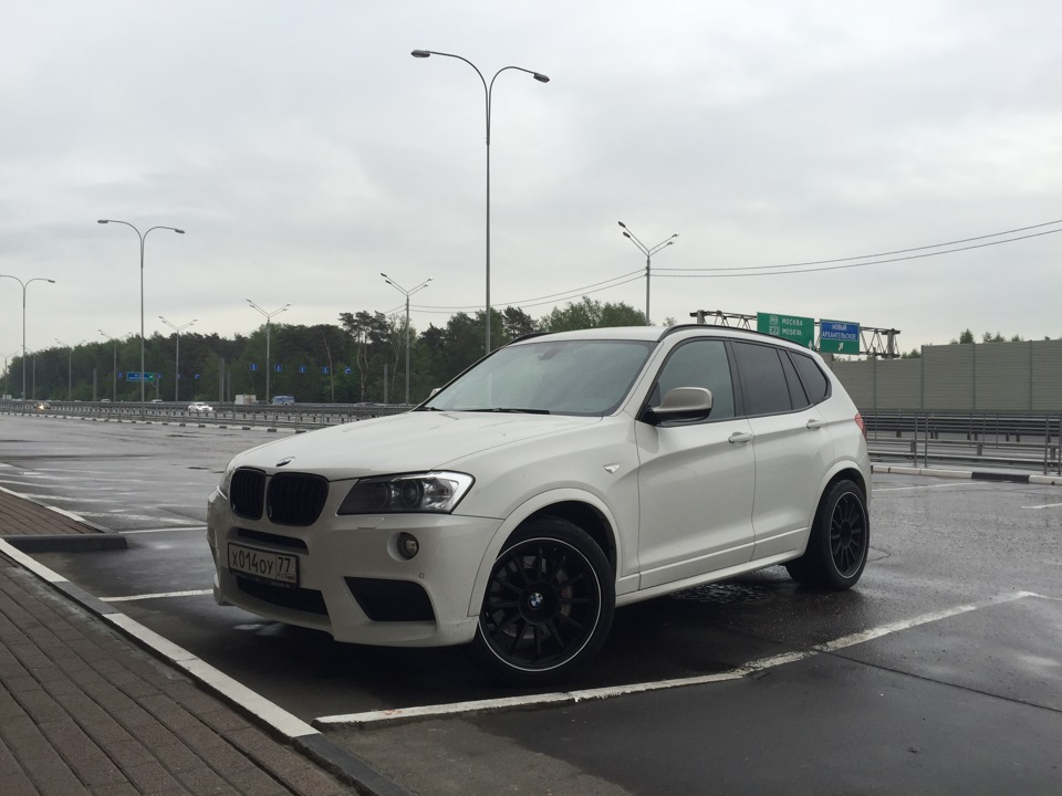 Фото в бортжурнале BMW X3 (F25)