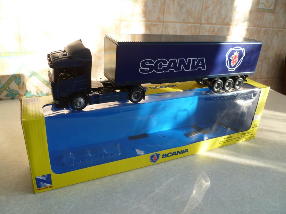Scania R 124/400 (1:43 от NewRay) — DRIVE2
