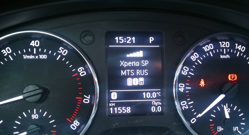 Выглядит это все вот так — Skoda Rapid (1G)