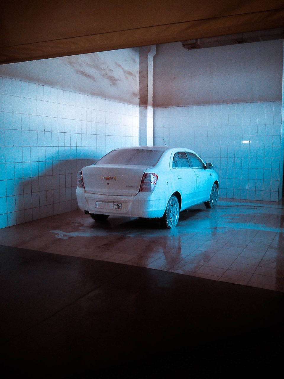 По блату машину с пеной помыли)) — Chevrolet Cobalt (2G)