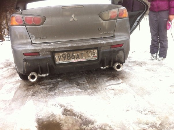 Фото в бортжурнале Mitsubishi Lancer X
