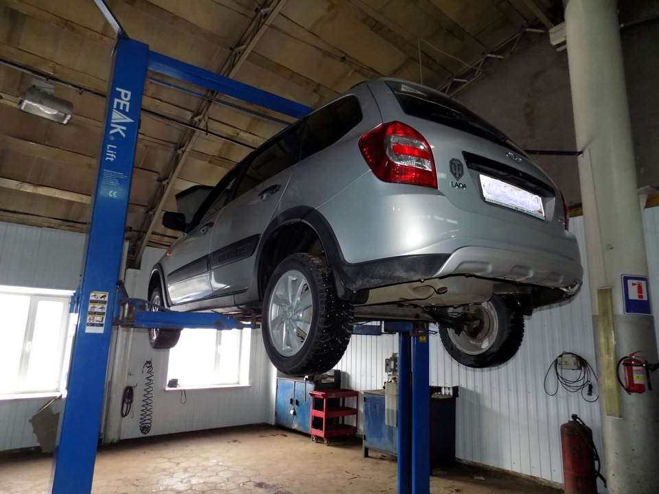 Photo from the logbook Lada Kalina Cross