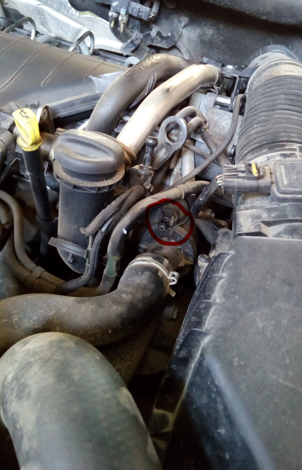 Стравливатель воздуха — Citroen C5 (2G)
