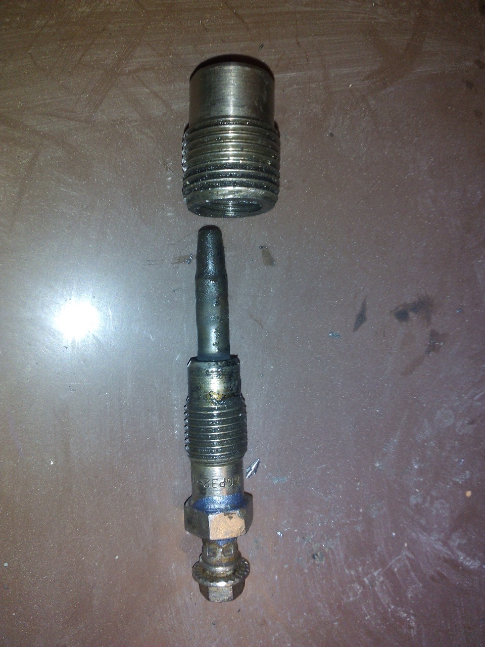 И получаем переходник из М18 в М12 — Mercedes-Benz W123
