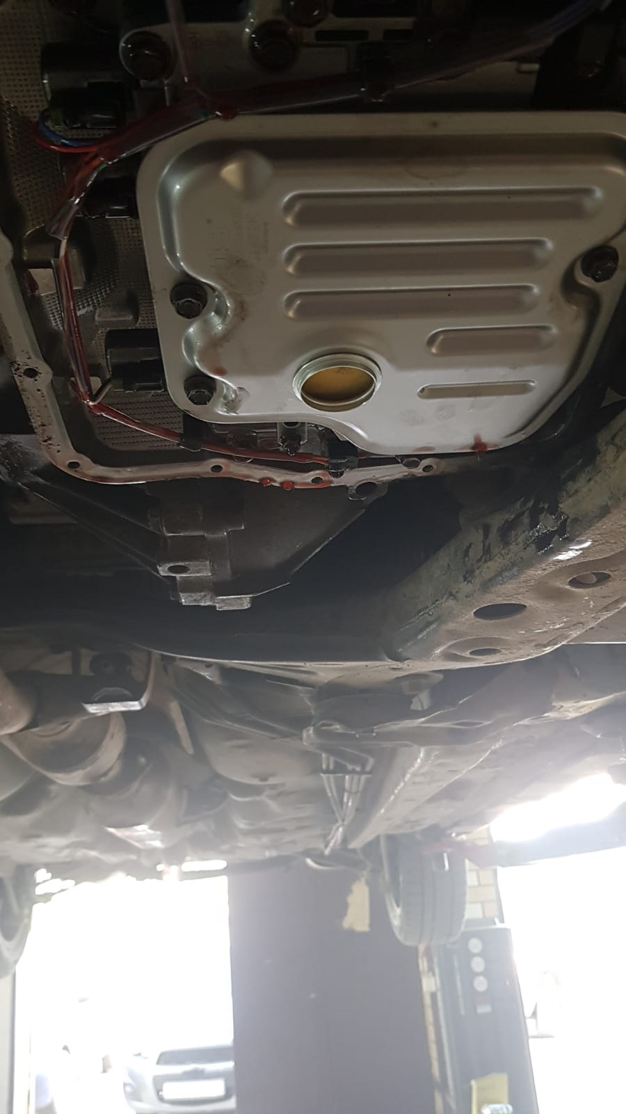 установлен новый фильтр АКПП Асакаши, уплотнительное кольцо оригинал — Toyota Camry (XV40)