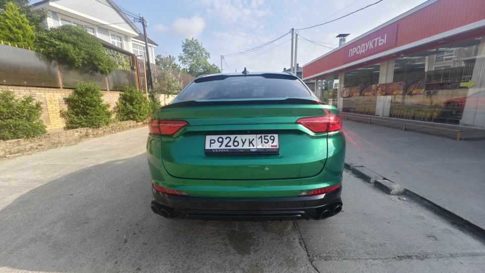 Фото в бортжурнале Geely Tugella