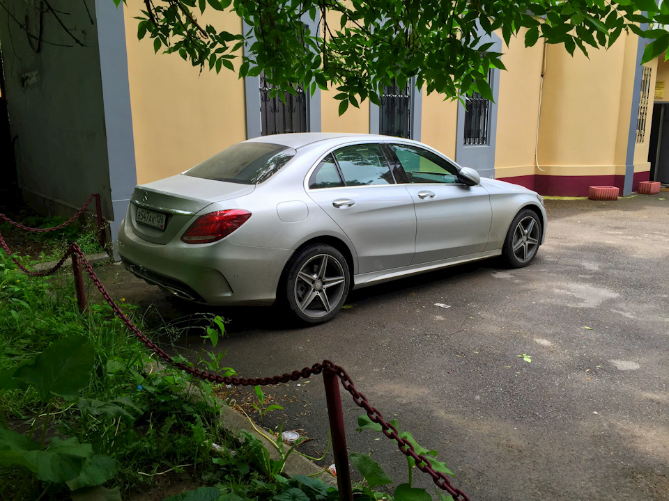 Фото в бортжурнале Mercedes-Benz C-Class (W205)