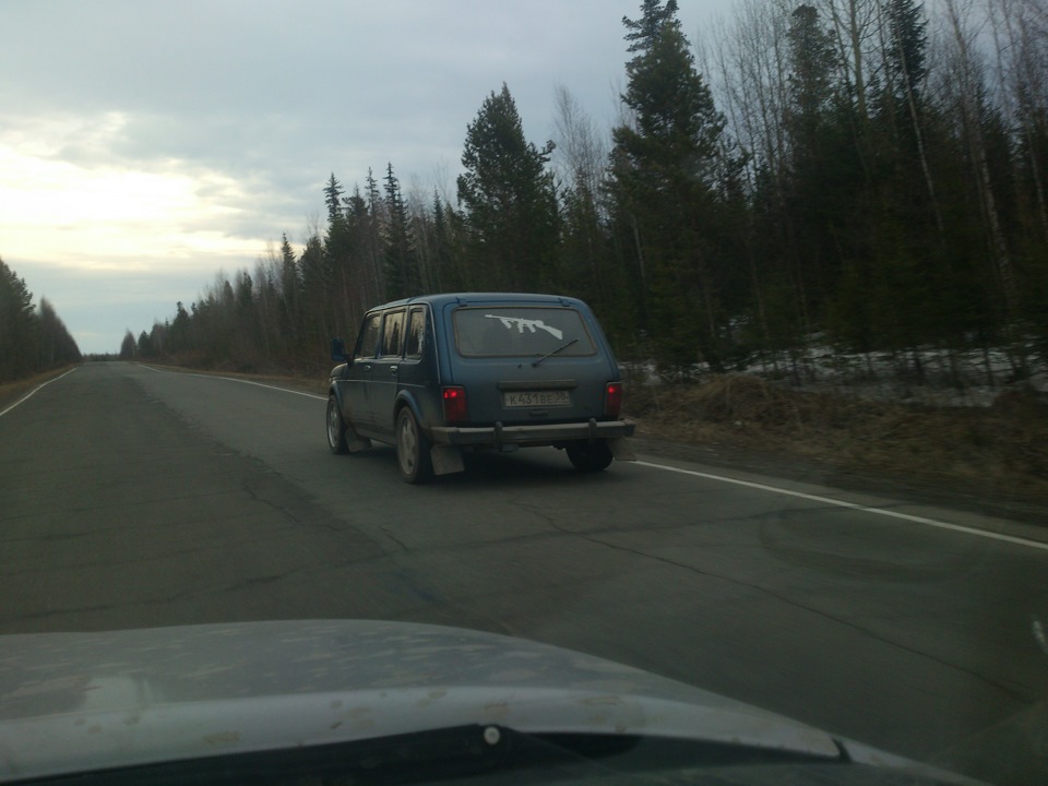 по дороге в Братск — Lada 4x4 5D