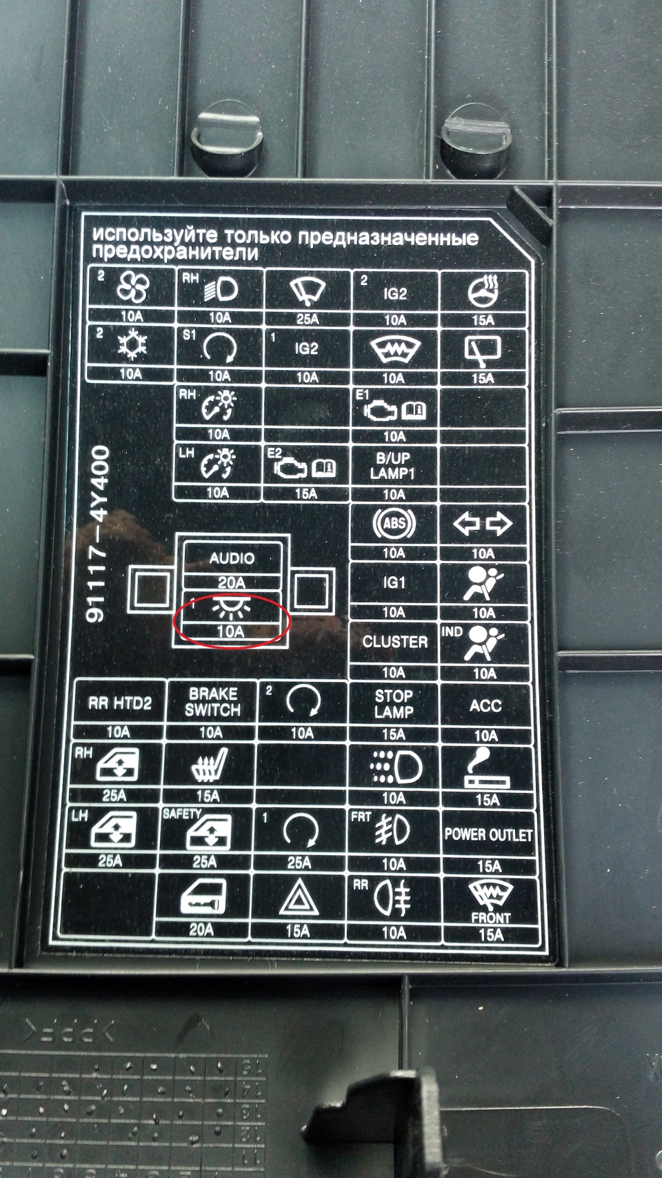 Фото в бортжурнале KIA Rio (3G)