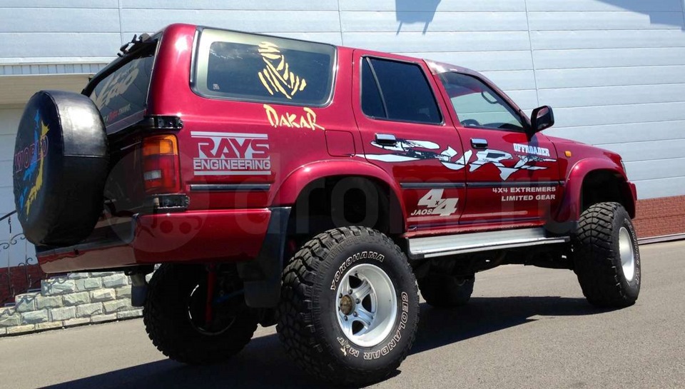 Фото в бортжурнале Toyota Hilux Surf (2G)