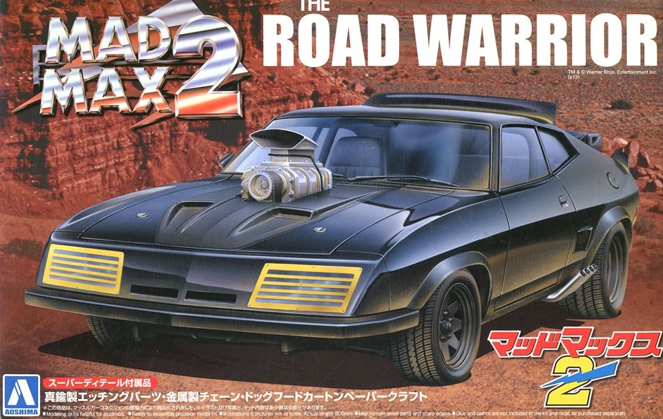 Aoshima The Road Warrior Mad Max 2 Interceptor Car 1:24 — DRIVE2