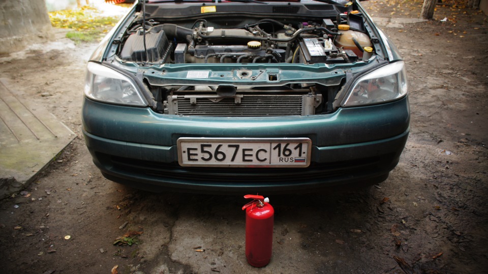 береженого Бог бережет — Opel Astra G