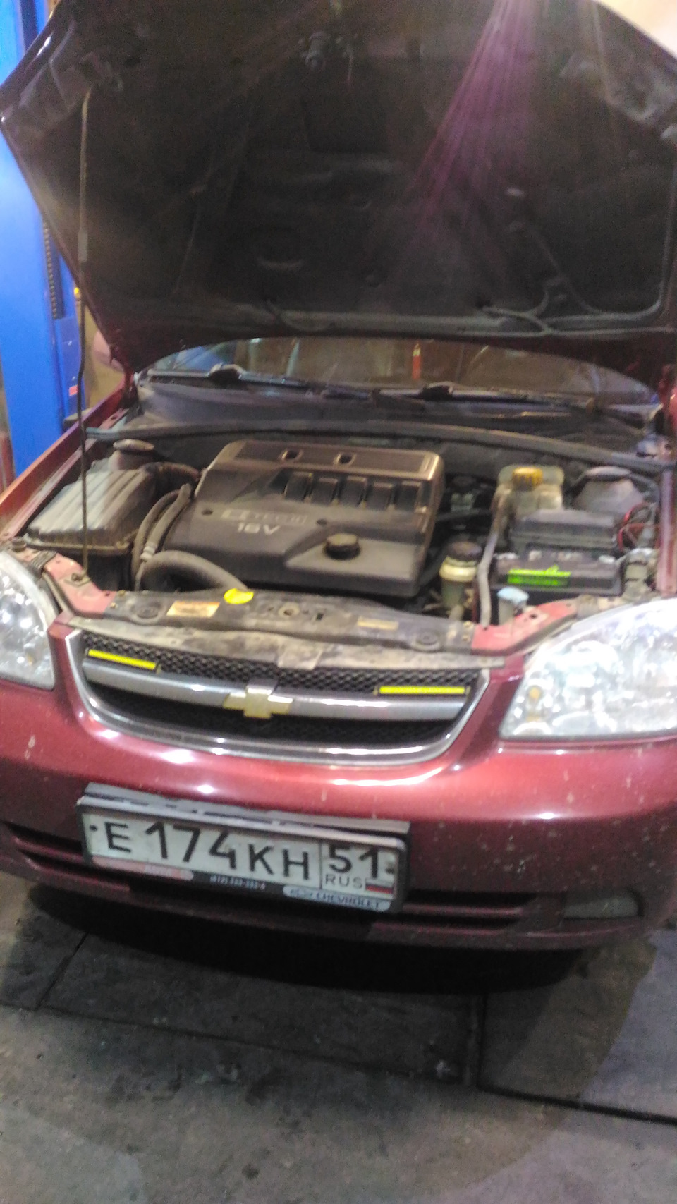 Фото в бортжурнале Chevrolet Lacetti SW