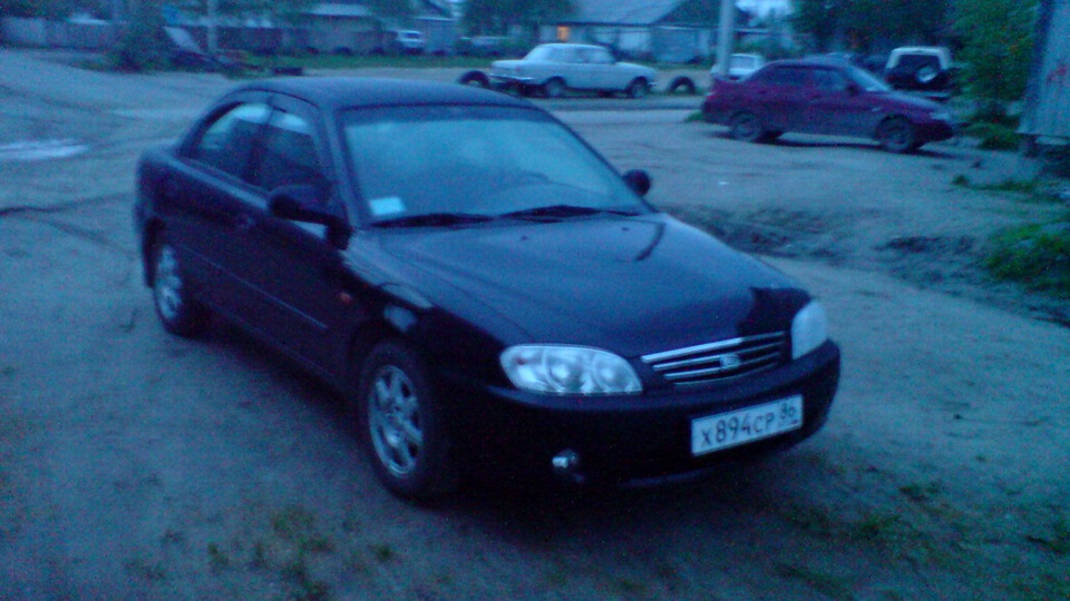 KIA Spectra ЧЕРНАЯ ЖЕМЧУЖИНА