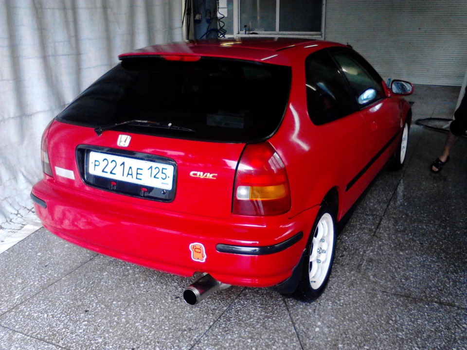 Фото в бортжурнале Honda Civic Hatchback (6G)