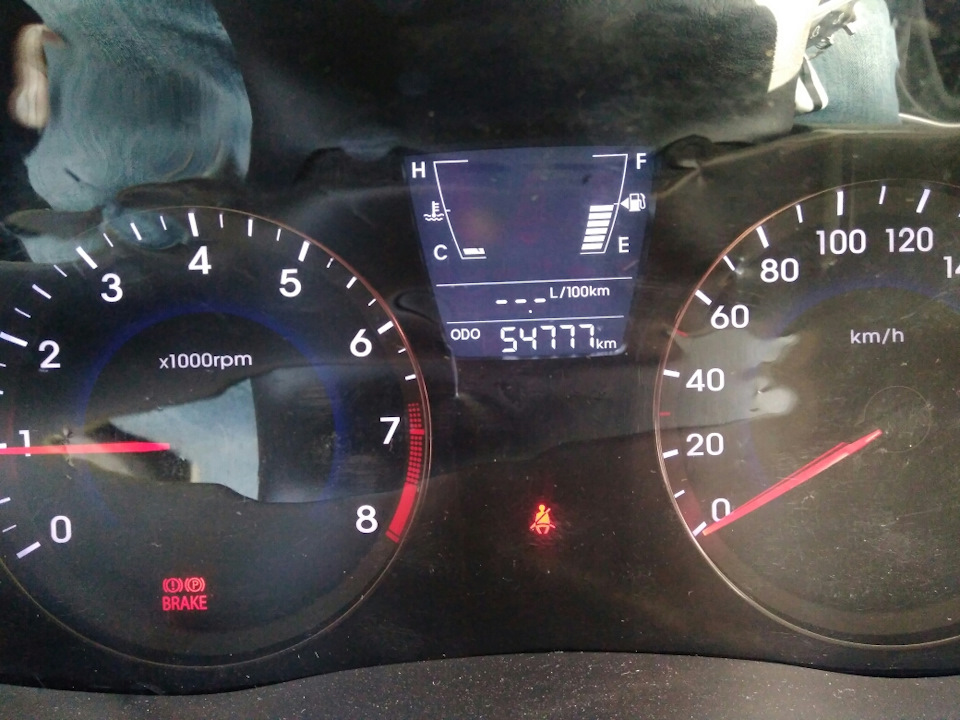 пробег за 4 горда)) — Hyundai Solaris (1G)