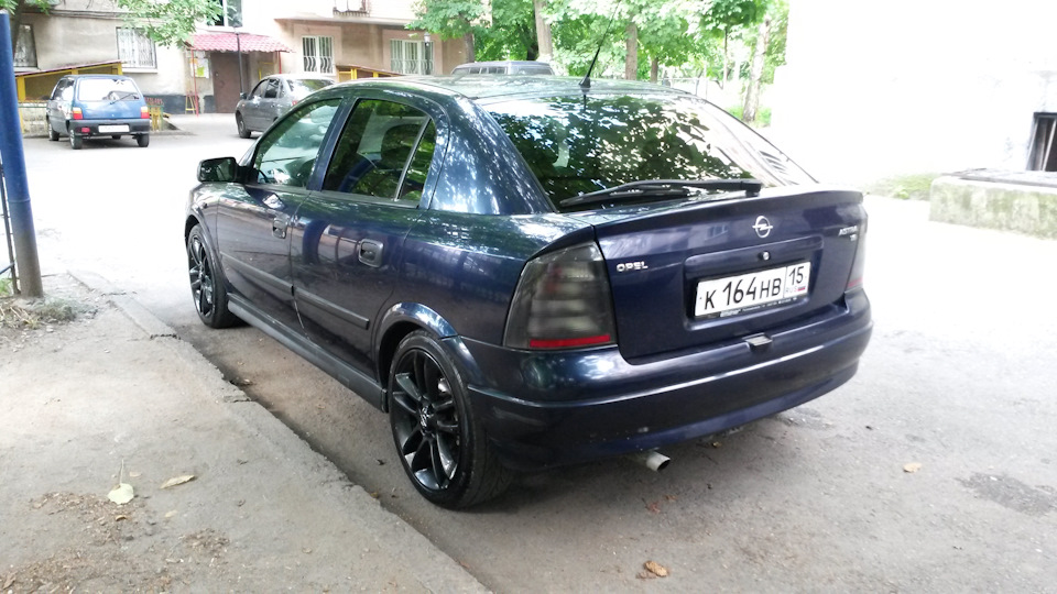 Фото в бортжурнале Opel Astra G