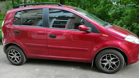 Замена Дворников Chery Kimo — Chery Kimo бензин, 1,3 л, 2008 года