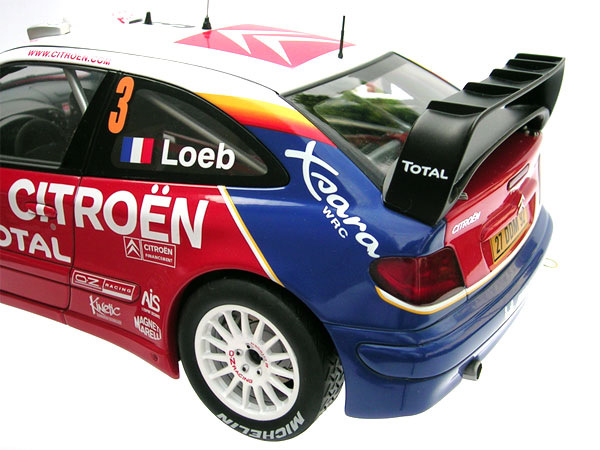 AUTOart 1:18 CITROEN XSARA WRC '2004 WINNER OF RALLY MONTE CARLO