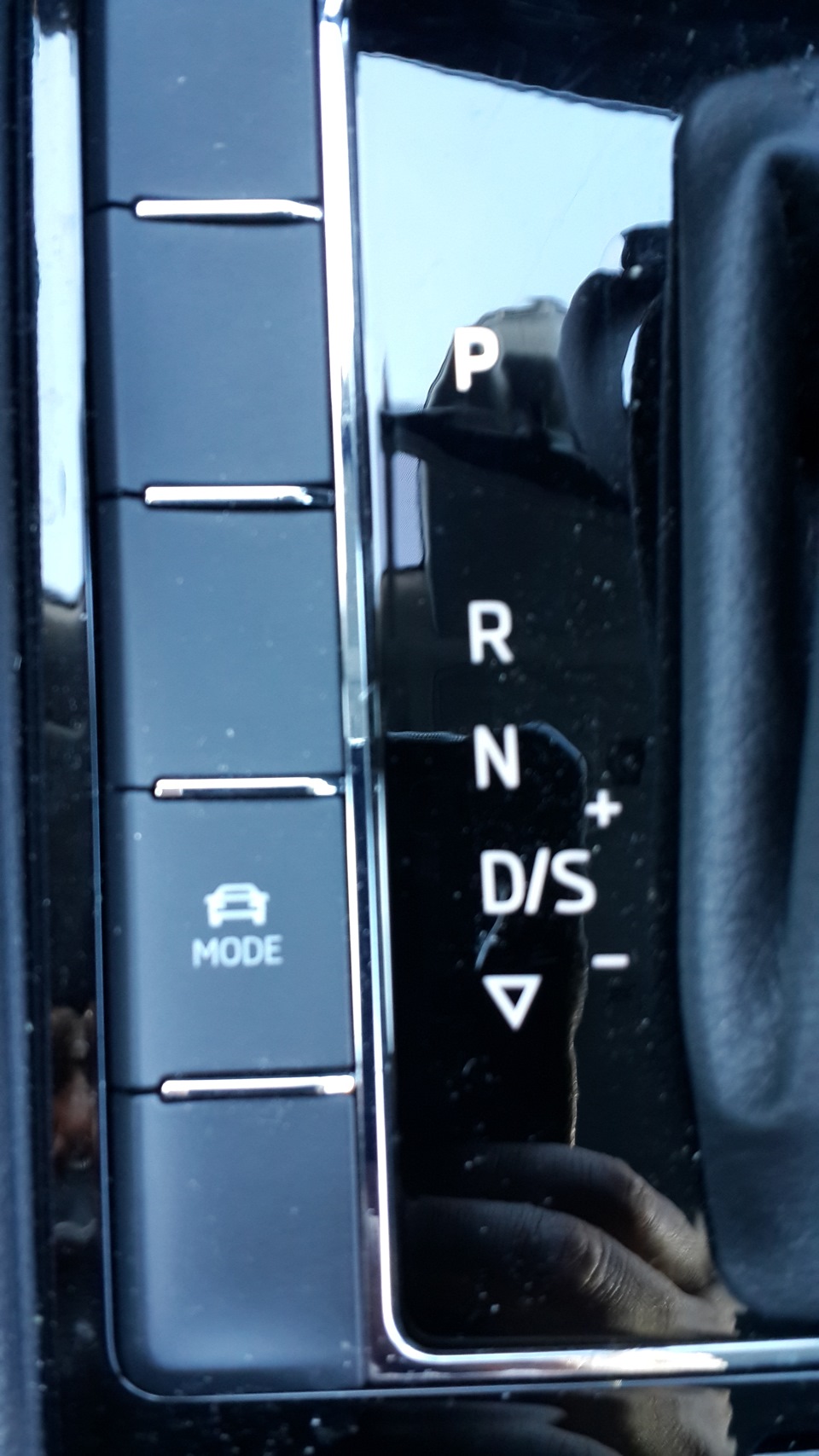 Driving Mode Selection — Skoda Superb Mk3