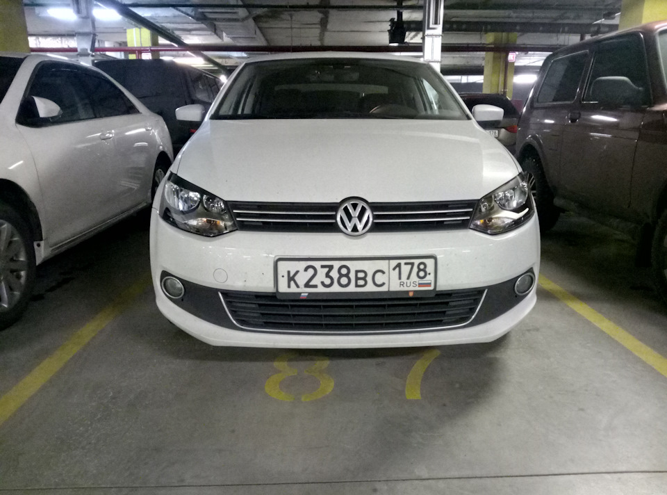 Фото в бортжурнале Volkswagen Polo Sedan