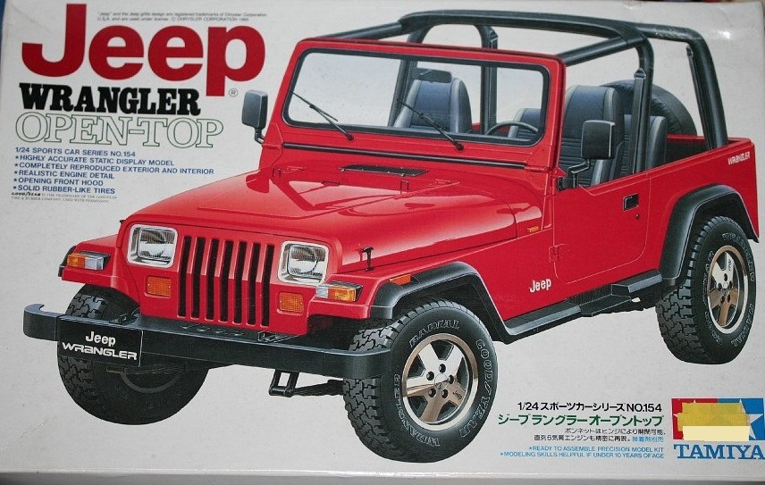 Tamiya Jeep Wrangler Open-Top 1/24 — DRIVE2
