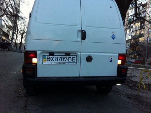 Photo from the logbook Volkswagen Transporter T4