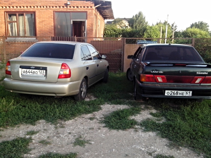 После — Lada 2115