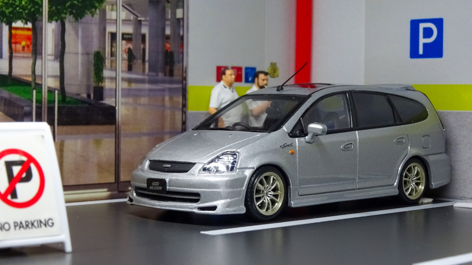 Honda Stream 2001 Mugen M7 Sport, Ebbro, 1/43. Закрываем 2025