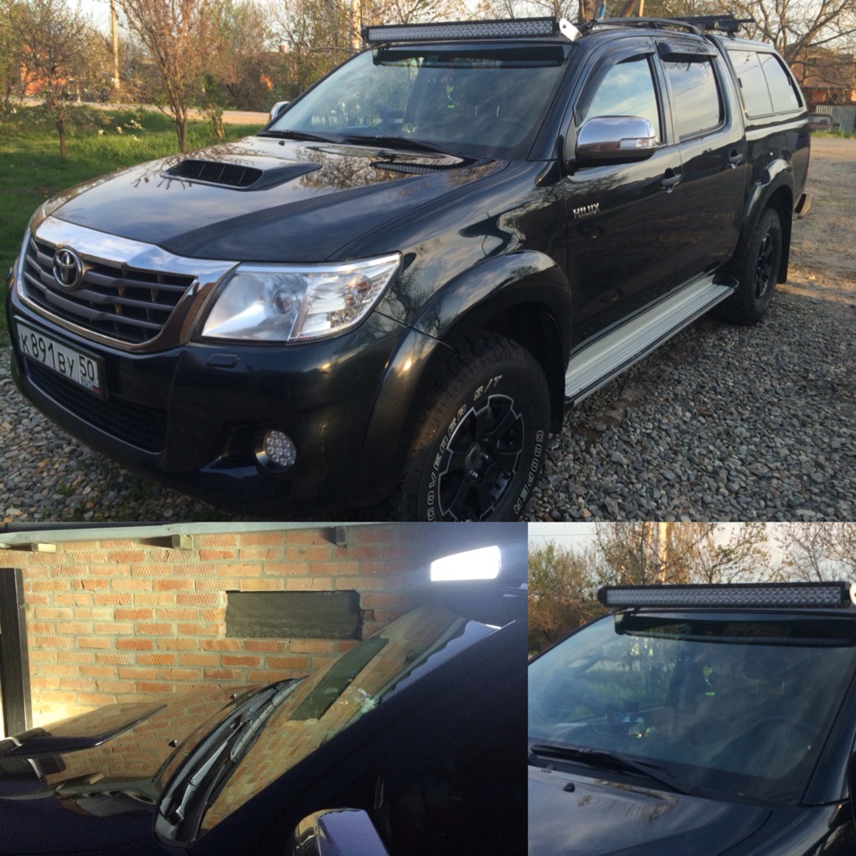 В комплексе — Toyota Hilux (7G)