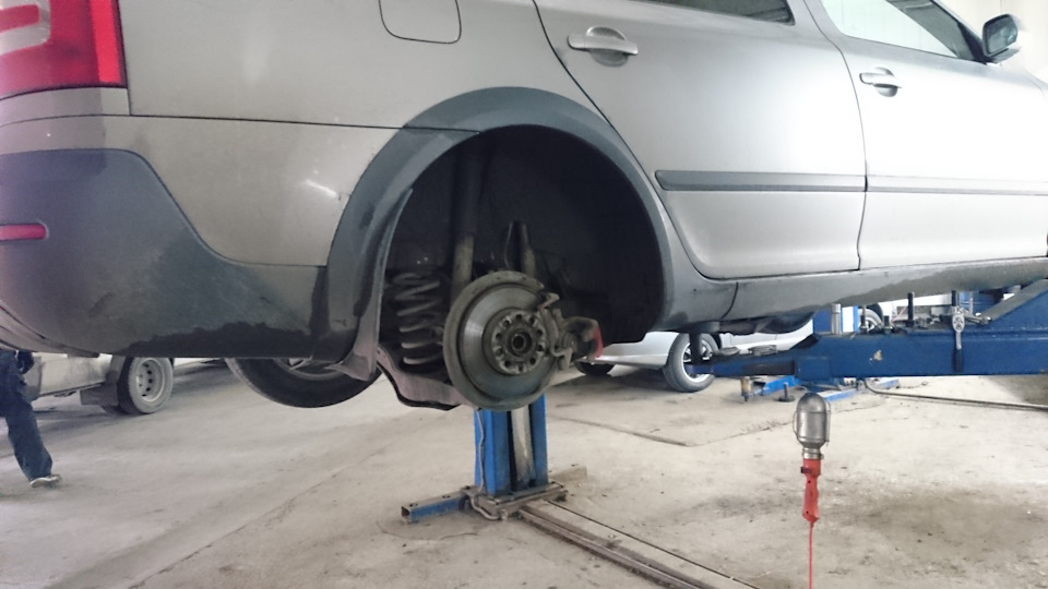 старый — Skoda Octavia Scout A5 Mk2