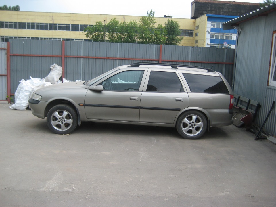 все работы проводились вот в таком виде — Opel Vectra B