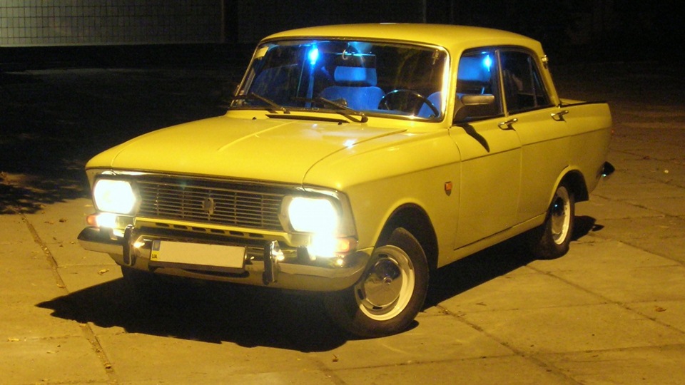 Москвич 412 Yellow Bastard