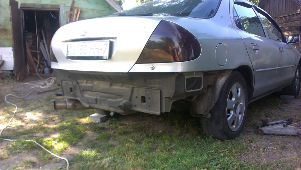 Снял бампер — Ford Mondeo II
