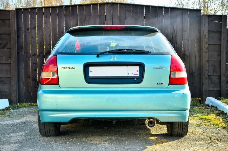 Фото в бортжурнале Honda Civic Hatchback (6G)