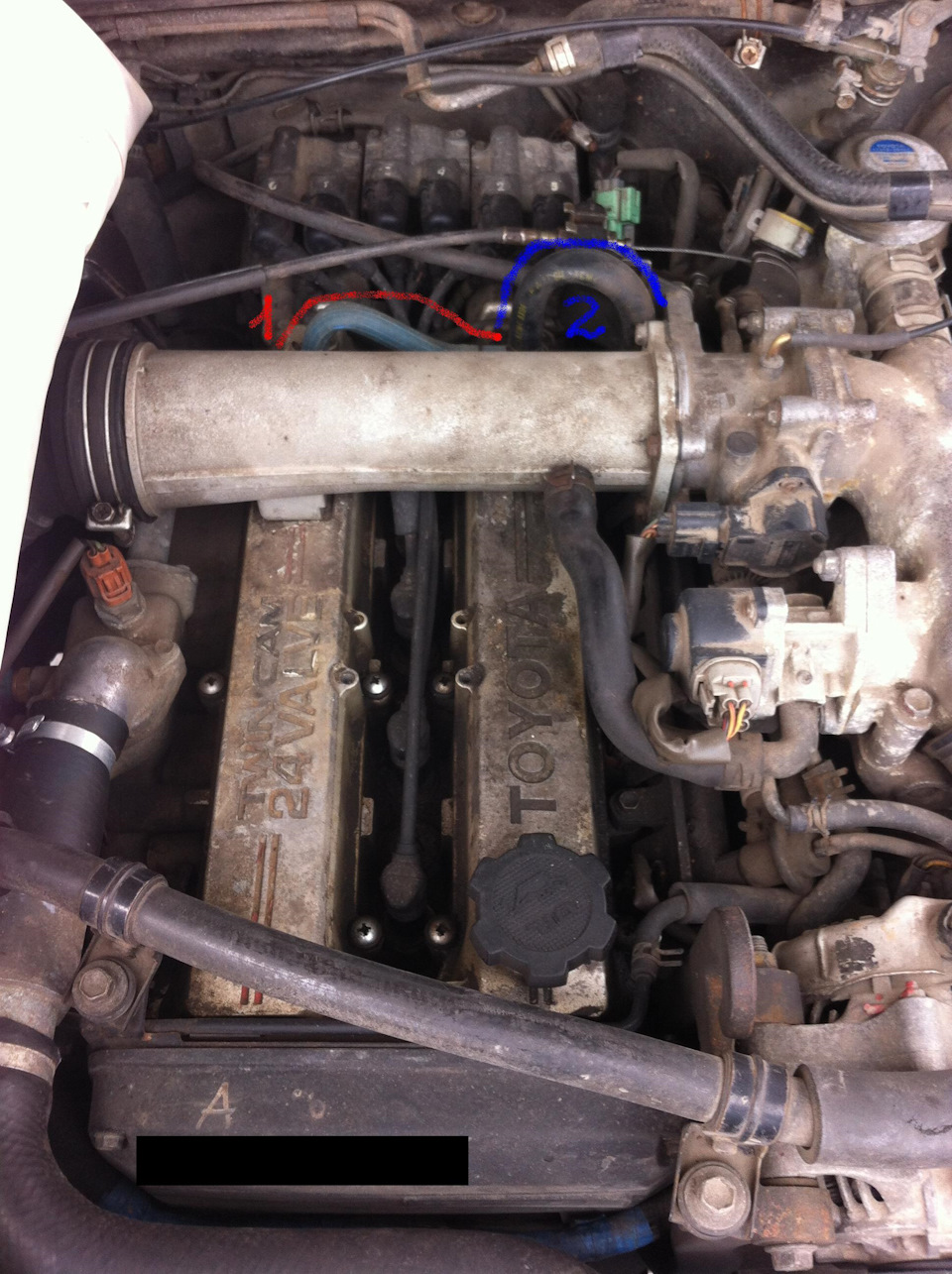 Фото в бортжурнале Toyota Crown (S130)