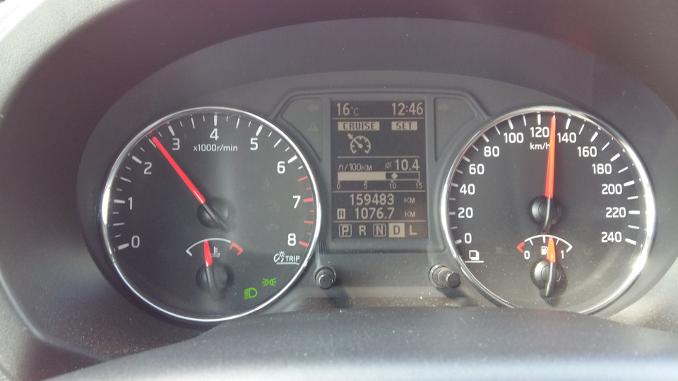 Photo from the logbook Nissan X-Trail II (t31)