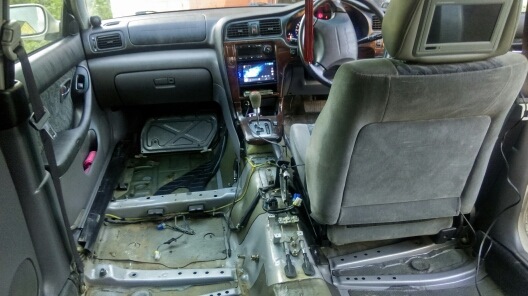 Голый пол — Subaru Legacy (BE/BH/BT)