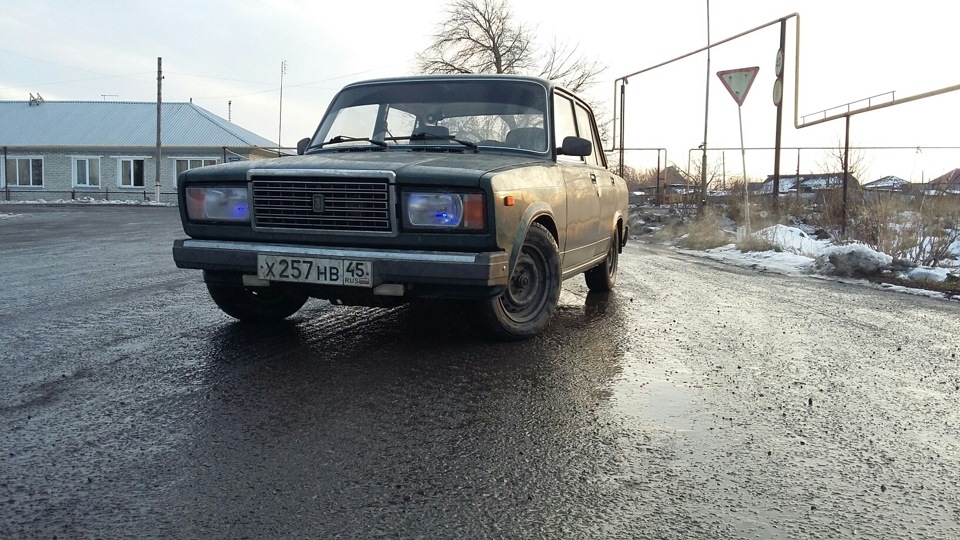 И вот тот вид.Убрано по 2 витка. — Lada 21073