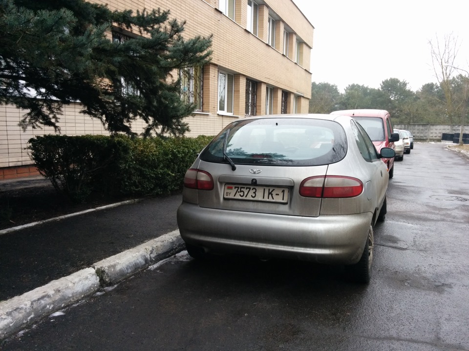 До мойки — Daewoo Lanos