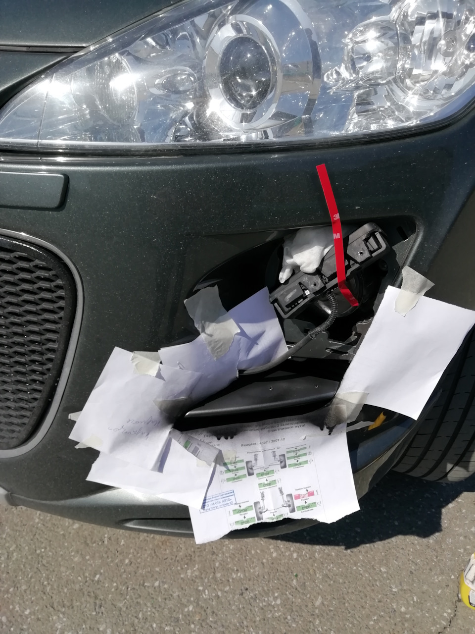 Фото в бортжурнале Peugeot 4007