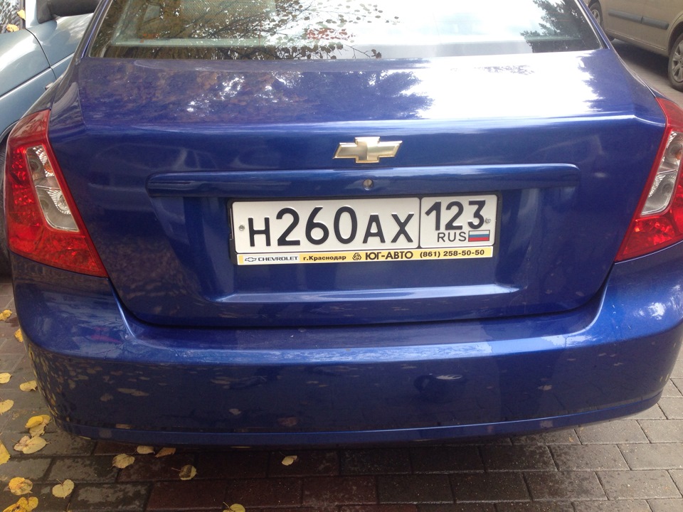 Фото в бортжурнале Chevrolet Lacetti Sedan