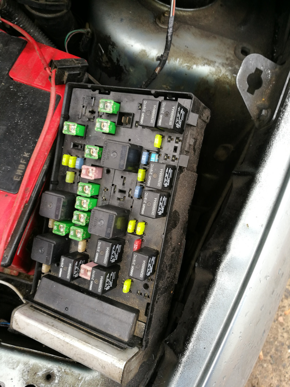 Отсоединил IPM — Dodge Caravan IV