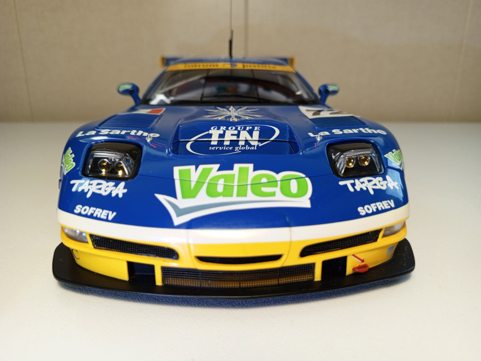 CHEVROLET CORVETTE C5R LEMANS 2006 3RD PLACE /GT1 CLASS.1/18