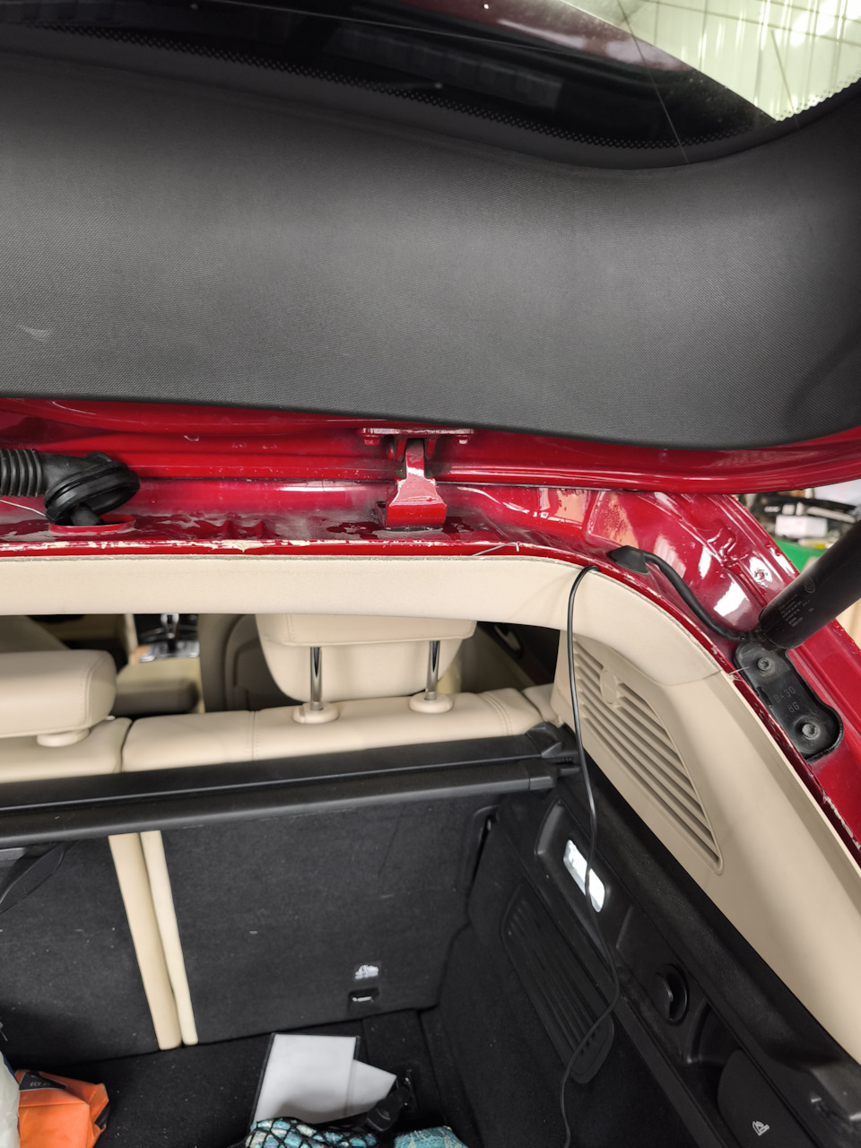 Снятый уплотнитель — Alfa Romeo Stelvio
